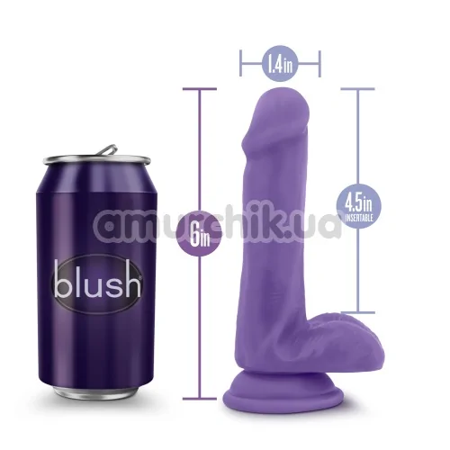 Фалоімітатор Au Naturel Bold Delight, фіолетовий