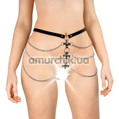 Пояс Art of Sex Cross, черный - Фото №1