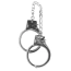Наручники Taboom Silver Plated BDSM Handcuffs, сріблясті - Фото №1