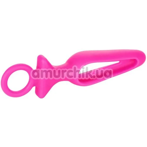 Анальная пробка Booty Call Silicone Groove Probe, розовая