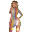Платье Star Night Sexy Mesh Colourful Mini Dress, разноцветное - Фото №7