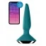 Анальная пробка с вибрацией Satisfyer Plug-ilicious 1, зеленая - Фото №1