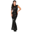 Сукня Guilty Pleasure Datex Long Zip Up Front Dress, чорна - Фото №3