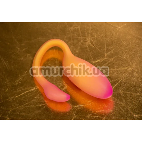 Вибратор Magic Motion Magic Flamingo Max, оранжево-розовый