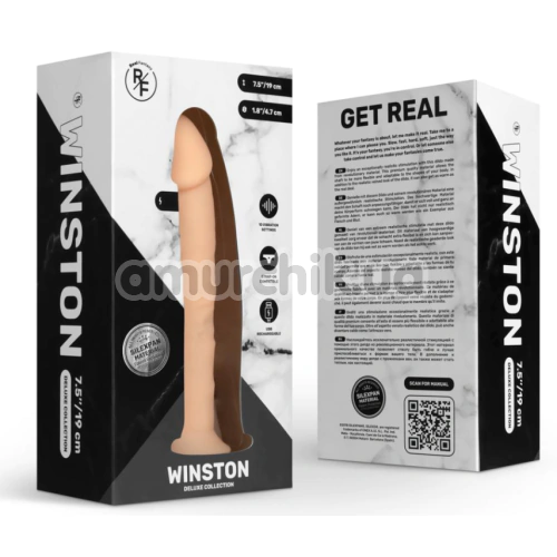 Вібратор RF Get Real Winston, тілесний
