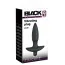 Анальная пробка с вибрацией Black Velvets Small Vibrating Plug - Фото №5