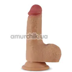 Фаллоимитатор Dual-Layered Silicone Nature Cock LV4015, телесный - Фото №1
