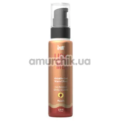 Оральный лубрикант с согревающим эффектом Intt Lick Me Kissable Gel Warm Effect Peach - персик, 50 мл - Фото №1