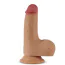 Фалоімітатор Dual-Layered Silicone Nature Cock LV4015, тілесний - Фото №1