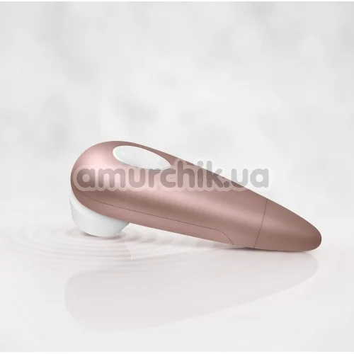 Симулятор орального секса для женщин Satisfyer Number One, золотой