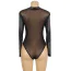 Боди Star Night Con Cuello Bodysuit, черное - Фото №8