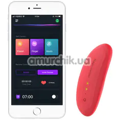 Клиторальный вибратор Magic Motion Magic Nyx, красный - Фото №1