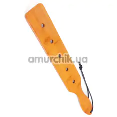 Шлепалка Fetish Tentation Paddle 5 Holes Bamboo - Фото №1