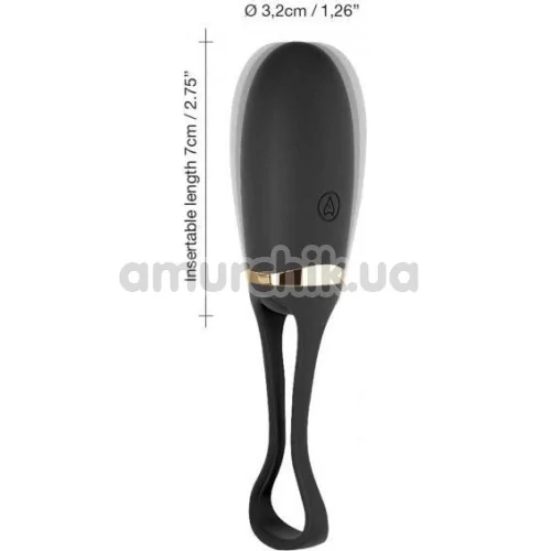 Виброяйцо Dorcel Secret Delight, черное