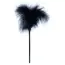 Перышко для ласк Boss Series Fetish Feather Tickler, черное - Фото №1