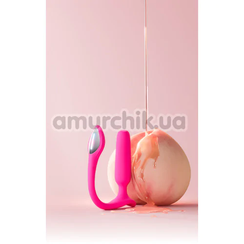 Анальна пробка з вібрацією Lovense Lush Anal, рожева