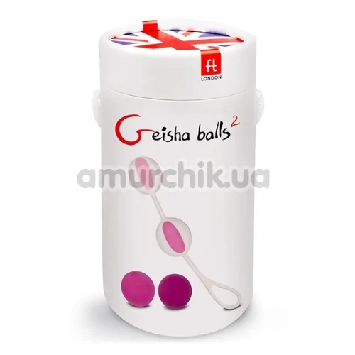 Вагинальные шарики Geisha Balls 2, розовые