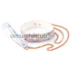 Ошейник с поводком  Cosmo Bondage Collar & Leash, радужный - Фото №1