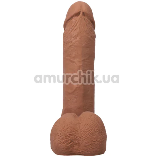Фаллоимитатор Doc Johnson The Realistic Cock With Balls 6, светло-коричневый