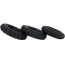Набір ерекційних кілець Alume 4 Cock Ring Set, чорний - Фото №10