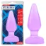 Анальная пробка Hi-Rubber Anal Stuffer Plug, фиолетовая - Фото №6