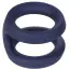 Ерекційне кільце для члена Viceroy Dual Ring, синє - Фото №4