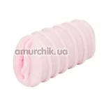 Вагина Cyber Loveclone RX Pinky Masturbator, ребристая - Фото №1
