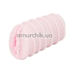 Вагина Cyber Loveclone RX Pinky Masturbator, ребристая - Фото №1