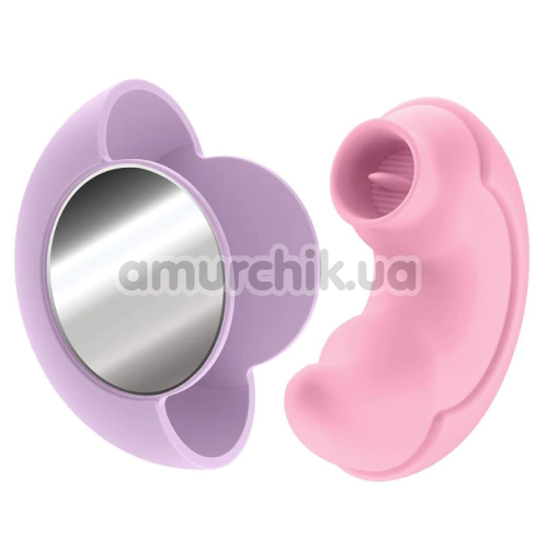 Вібратор Play With Me Pout & Play, рожевий