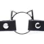 Нашийник Master Series Kinky Kitty, чорний - Фото №2