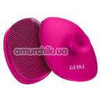 Щетка для лица Geske Facial Brush 4 in 1 Suction Mount, ярко-розовая - Фото №1
