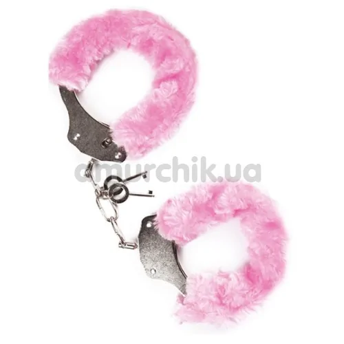 Наручники MAI No.38 Metal Furry HandCuffs, рожеві