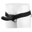 Полый страпон с вибрацией Blaze Luxury Fetish Vibrating Hollow Strap-On, черный - Фото №2
