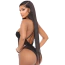 Боди Star Night Sheer Teddy With Faux Diamond, черное - Фото №5