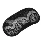 Маска Steamy Shades Eyelash Lace Eyemask, черная - Фото №1