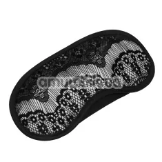Маска Steamy Shades Eyelash Lace Eyemask, черная - Фото №1