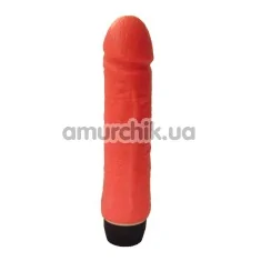 Вібратор Sensual Vibrator, 18 см рожевий - Фото №1