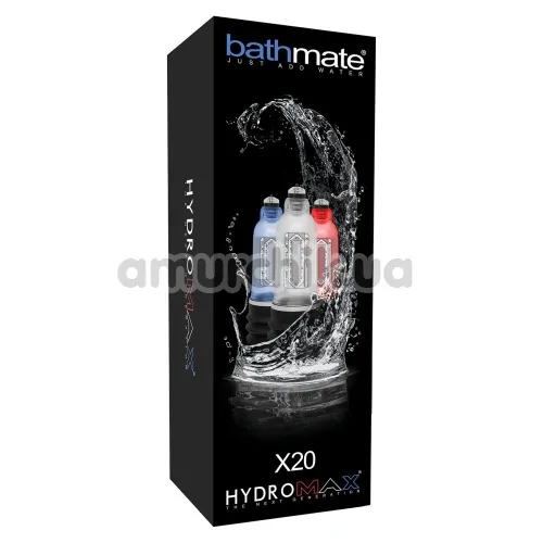 Гідронасос для збільшення пеніса Bathmate Hydromax X20, червоний