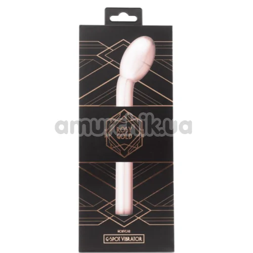 Вибратор для точки G Rosy Gold Nouveau G-spot Vibrator, розовый