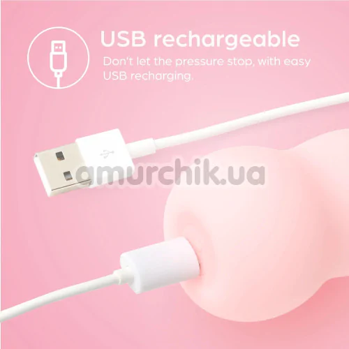 Кліторальний вібратор So Divine Self Pleasure Beauty Vibe, рожевий