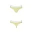 Трусики-стрінги Passion PS007 Panties, жовті - Фото №2