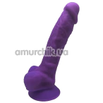 Фаллоимитатор Silexd Premium Silicone Dildo Model 1 Size 7, фиолетовый - Фото №1