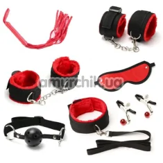 Набор Loveshop Bondage Gear Set, красный - Фото №1