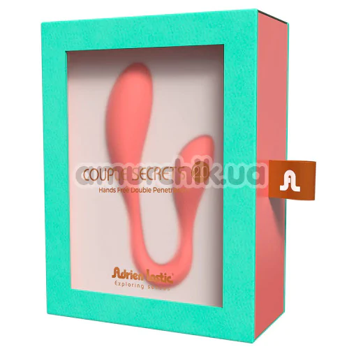 Вибратор Adrien Lastic Exploring Senses Couple Secrets 2.0, розовый