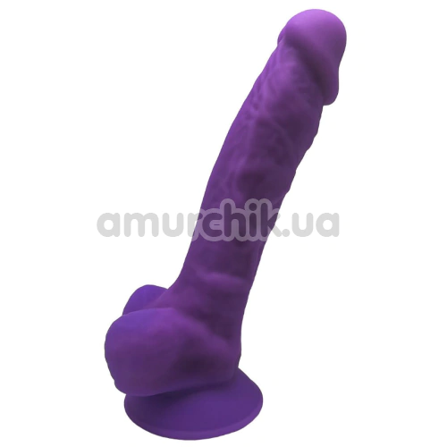 Фаллоимитатор Silexd Premium Silicone Dildo Model 1 Size 7, фиолетовый - Фото №1