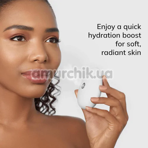Увлажнитель для кожи лица Geske Facial Hydration Refresher 4 in 1 Oval, белый
