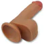 Фалоімітатор Dual-Layered Silicone Nature Cock LV4015, тілесний - Фото №3