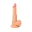 Вібратор Real Stick Nude 6.7 рівний, тілесний - Фото №2