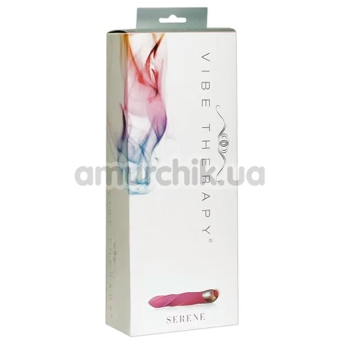 Вибратор Vibe Therapy Serene, розовый
