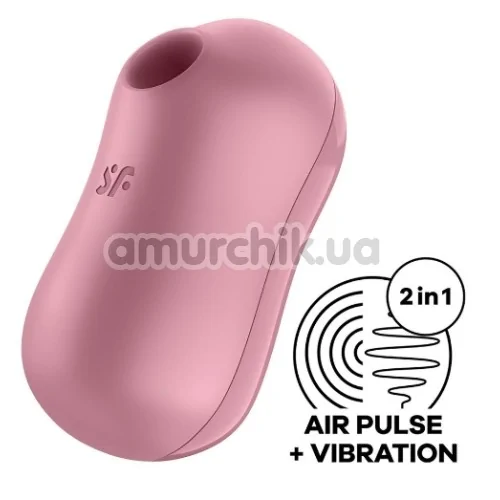 Симулятор орального сексу для жінок Satisfyer Cotton Candy, рожевий